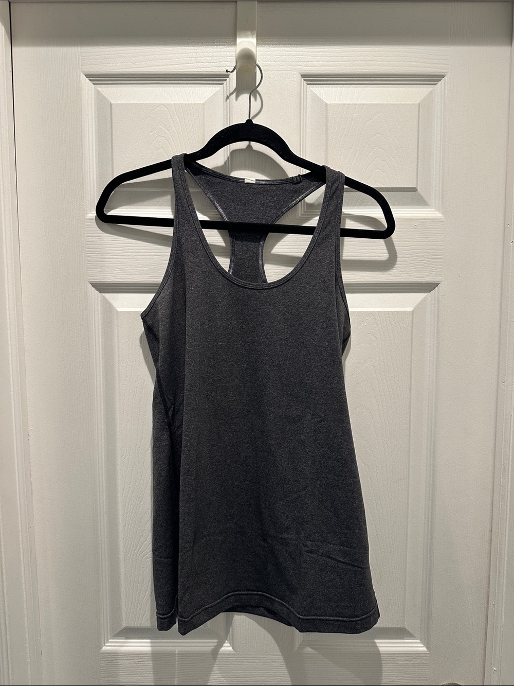 Women’s Dark Gray Racerback Tank Top - Lululemon Size 12